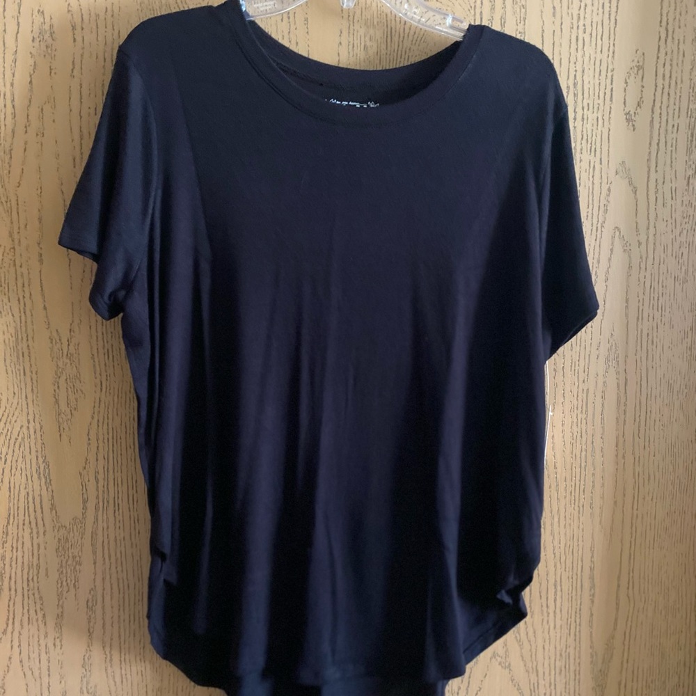 NWT MUDD Black (Lightweight Sweater Material)Top, Size XL